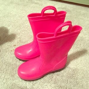 Joe Boxer size 10 Girls Rain boots